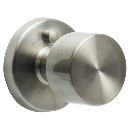 Sure-Loc Hardware Sure-Loc Hardware Bergen Round Privacy Knobset, Satin Stainless BG102 32D
